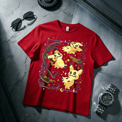 Graphic T-shirt Man Women 2026 Summer Y2k Oversized Casual Short Sleeve Tee Top Parent-child Clothing Streetwear