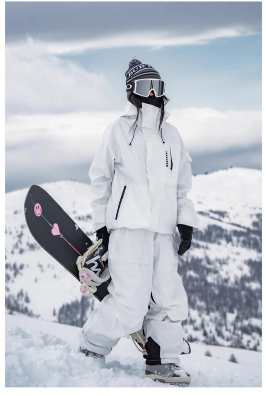 John Snow Winter Ski Suits Men And Women Outdoor Waterproof Breathable Warm Snowboarding Suit Sets Skiing Jacket And Pant