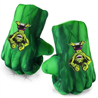 Accessories for Boys Girls Gift Superhero Hands for Kids Superhero Boxing Gloves Smash Fists Soft Plush Toys Cosplay Costumes