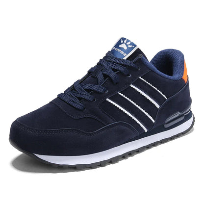 Tênis Masculino de Couro de Alta Qualidade Calçados Casuais Outono 2024 Novo Tênis Masculino Respirável Calçados Masculinos Tênis Masculino Plano Zapatillas Hombre