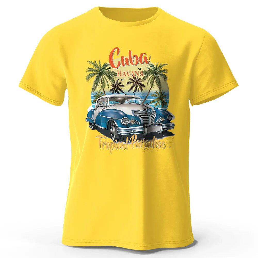 Seaside Market Medal Printed Unisex Men Women T-Shirt Tees Tops 100% Cotton Anchor Graphic Coastal Souvenir Wear