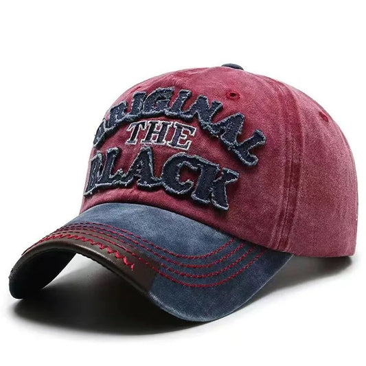 Hat Men's  Washed  Denim Cap Korean Version Outdoor Sunscreen  Casual Versatile Street Spring and Autumn Shade Baseball Cap