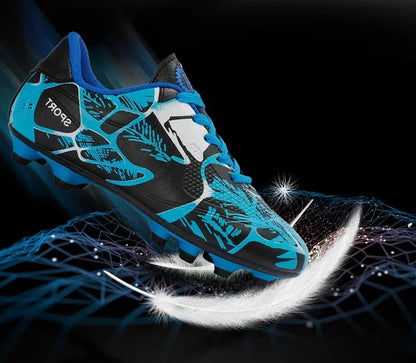 Children Soccer Shoes Sports Society Field Boy Football Shoes Futsal Fast Indoor Sneaker Original Ankle Cleats Football Boots