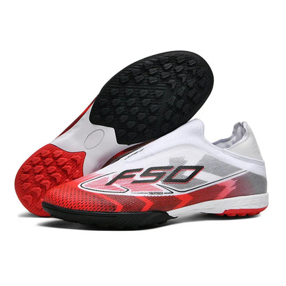 Men Professional TF Soccer Shoes Resistant Casual Grass Studded Male Non Slip Fast Foo451·a