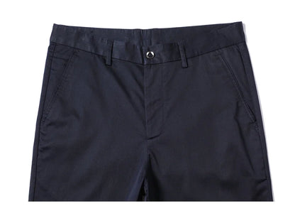 6 Colors Casual Shorts Men Summer New Fashion Business Straight Elastic Thin Short Pants High Quality Male Clothes Khaki Beige