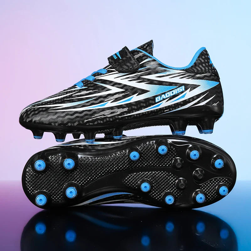 New Kid Professional Football Boots Soccer Shoes Match Boys Sports Shoes Comfortable Sneakers Match Outdoor Non-Slip Unisex