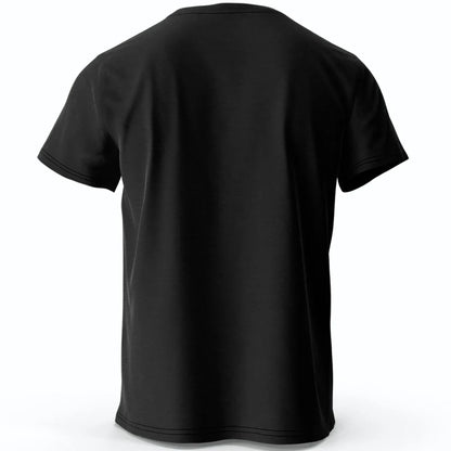 Funny Brain Power Printed 100% Cotton T-Shirt, Soft & Breathable Round Neck Short Sleeve Tee, Unisex Quirky Style