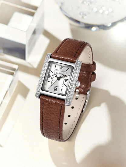 Woman Watches Diamond design Laides Quartz Wristwatches Elegant Women's Clock Luxury watch