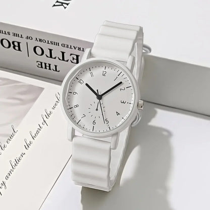 Fashion Jelly Color Women Watch Creative Wave Shaped Silicone Strap Quartz Wristwatch Girls Clock Gift Relogio Feminino Reloj