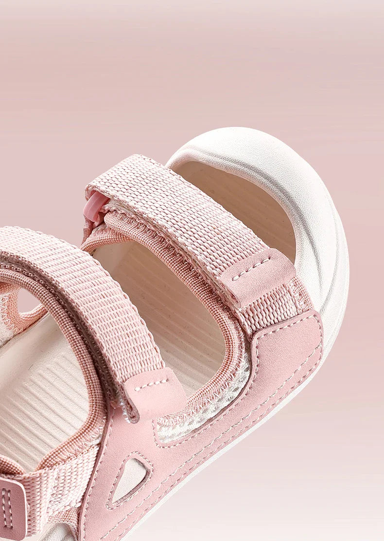 Cheerful Mario Summer Cute Outdoor Sandals for Kids Walking and Travel
