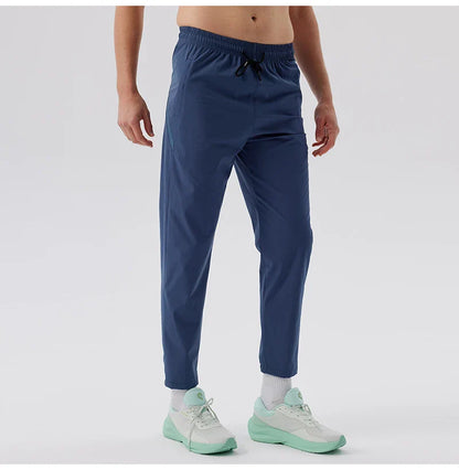Summer Men's Jogging Sports Pants Gym Fitness Training Running Sweatpants Comfortable Breathable Workout Trousers