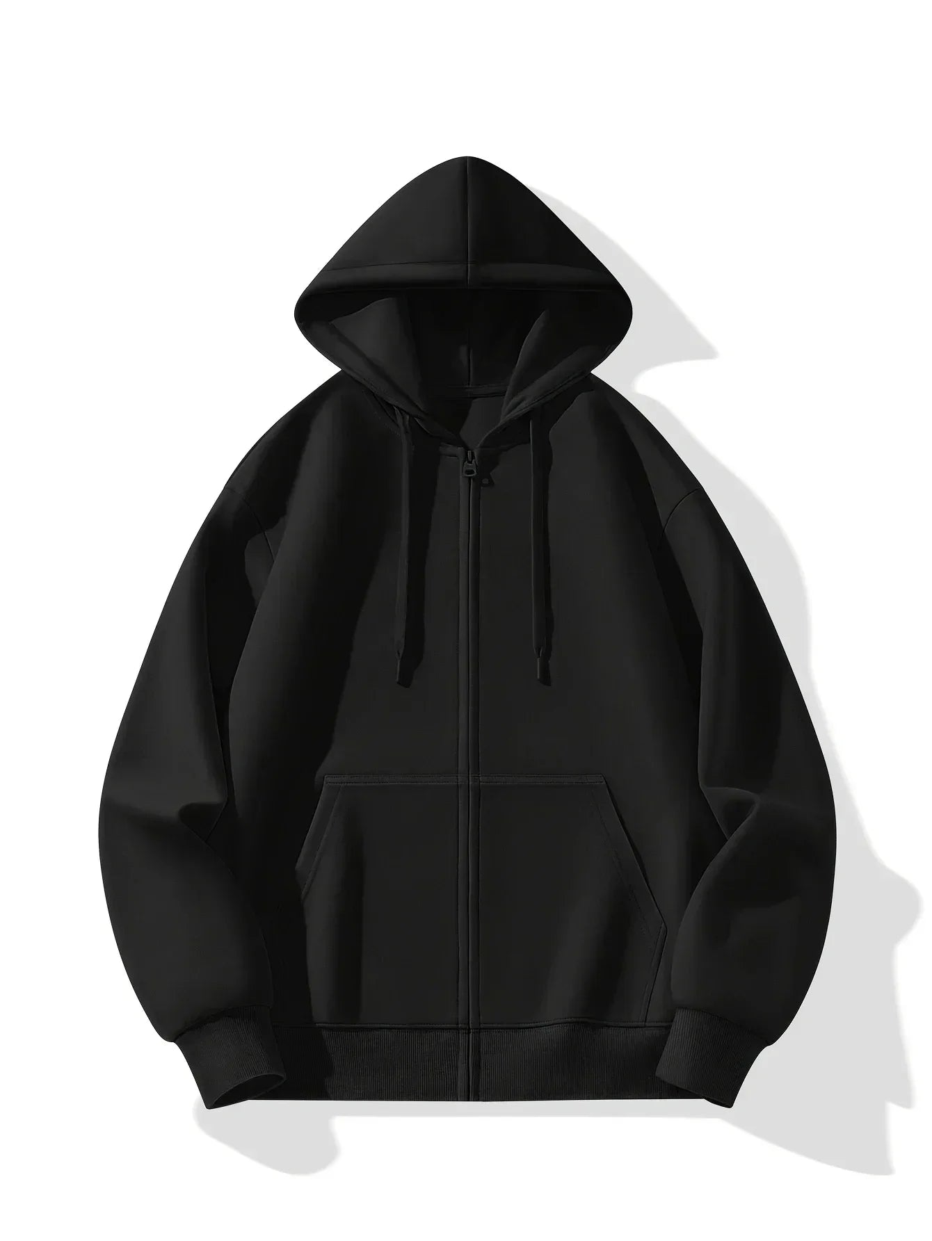 Animation Printed Zipper Hoodie 2025 Men's and Women's Autumn/Winter New Style Harajuku Plus Size Trendy Casual Top
