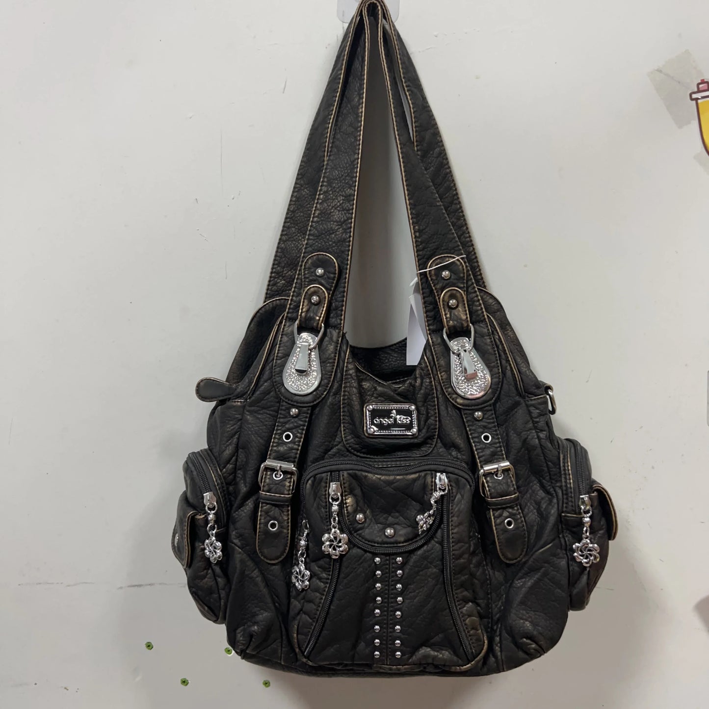 Vintage Bag Women Fashion Handbags PU Leather Shoulder Bags Female Satchel Big-capacity Shoulder Purse Bag bolsa feminina