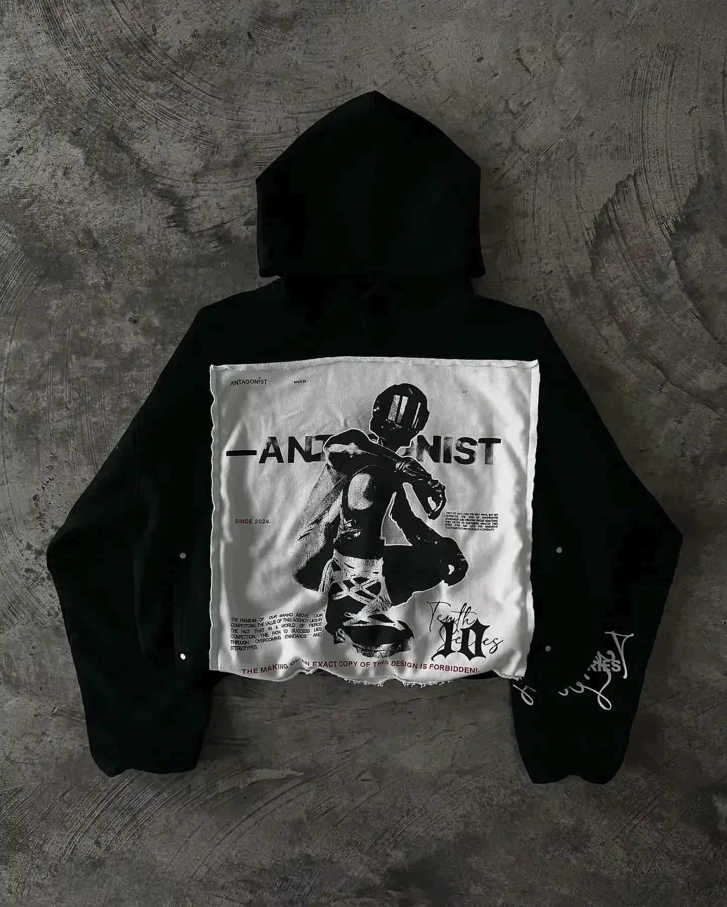 Jaqueta Masculina Preta Streetwear Harajuku Fashion Folgada Motoqueiro Gótico Punk Plissada Manga Longa Casaco Outono Inverno