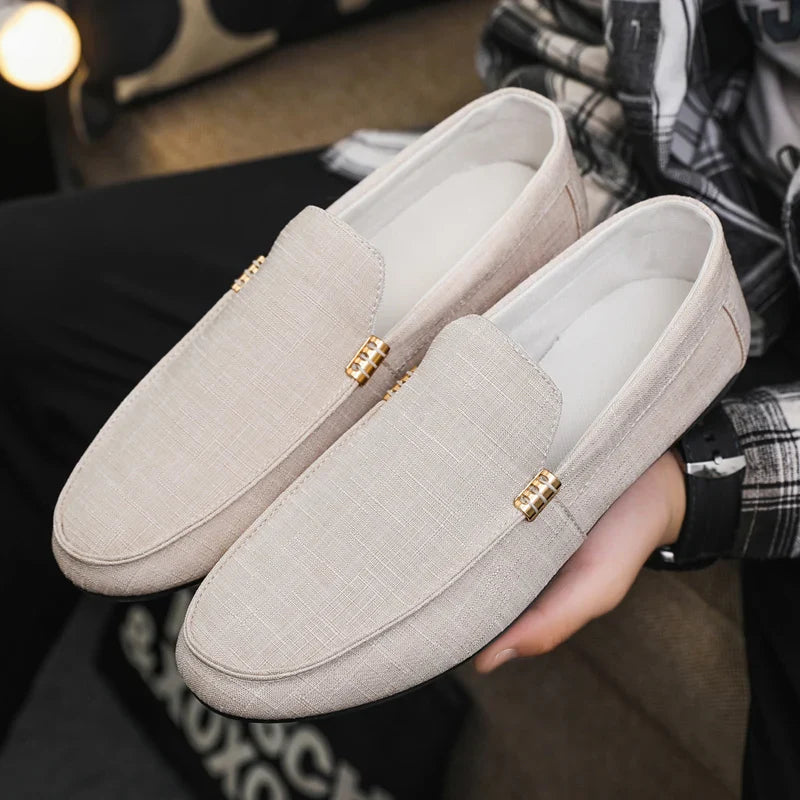 Men Loafers Soft High Quality Spring Autumn Shoes Men Casual Shoes Warm Slip on Flats Driving Shoes