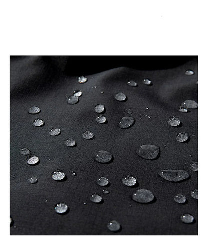 Outdoor Soft Shell Charging Pants Thin Version Retro Men's and Women's Three-proof Quick-drying Paratrooper Pants Loose Hiking