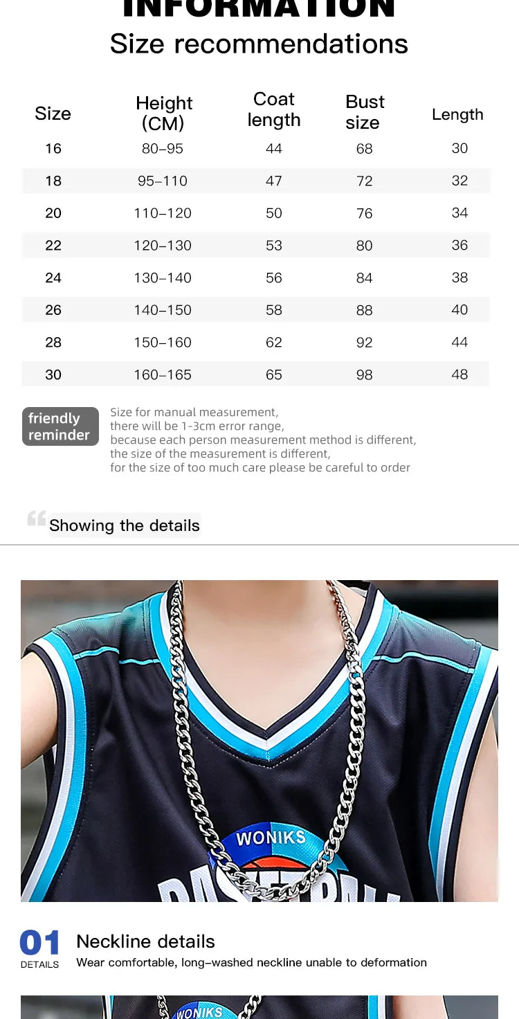 Children Team Training Uniform Kids Basketball Jersey Quick-drying Boy and Girls Comfortable Shirt  Child Sportswear Tracksuits