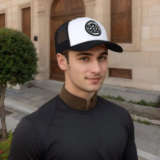 Unisex 5 panel Mesh Suede Trucker Hat  Men Baseball Cap Spring Summer Breathable Sports Hats