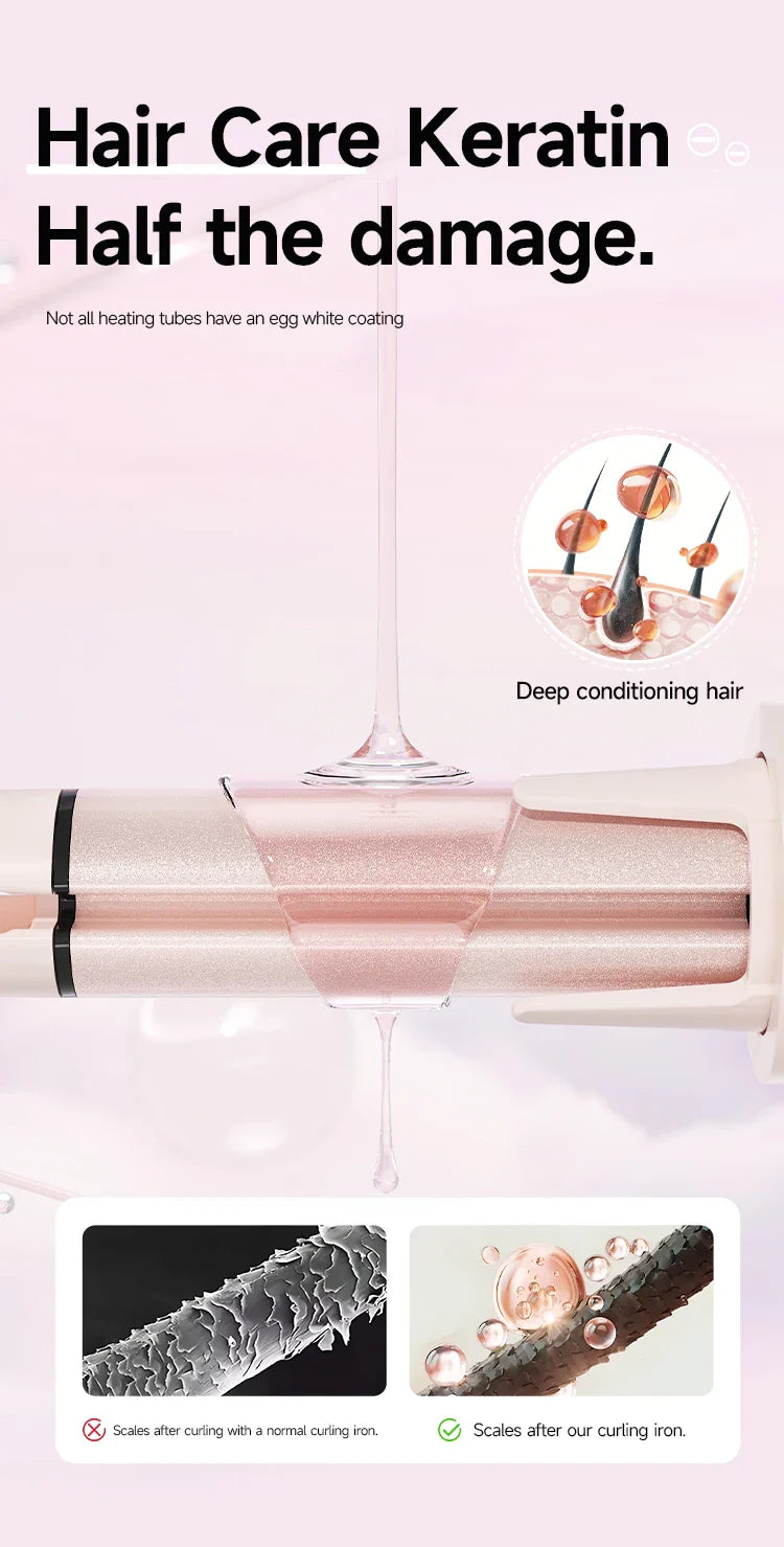 Automatic Hair Curler 32mm Auto Rotating Ceramic Hair Roller Professional Curling Iron Stick 40mm Curling Wand Hair Waver gift