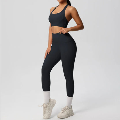Yoga Suit Sports Set Womens Sportswear Sports women's yoga bra  Tummy Control Slimming Booty Leggings Women's tracksuit