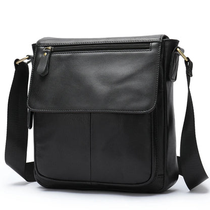 Men's Bags Genuine Leather Messenger Bag Crossbody Shoulder Bags For Male Casual Handbag Men Sling Pack For Work Business