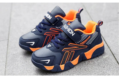 Children Boys Shoes School Sports Fashion Leather for Kids Tennis Casual Sneakers Children's Boy Running Walking Outdoor Shoe
