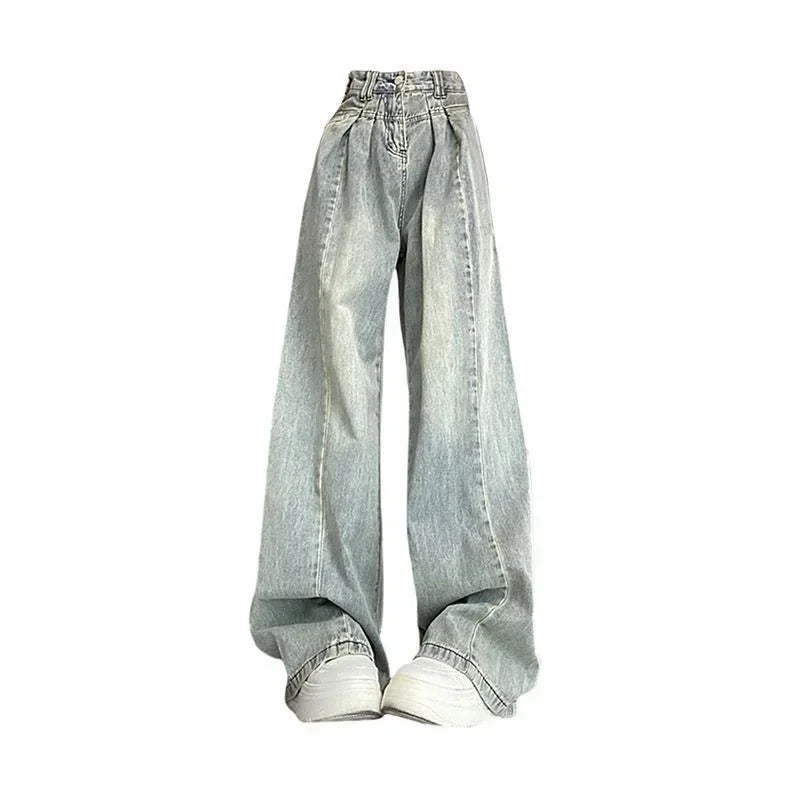 Women's Petite Plus Size Draped Trousers Slimming Leggings With Bell Bottoms