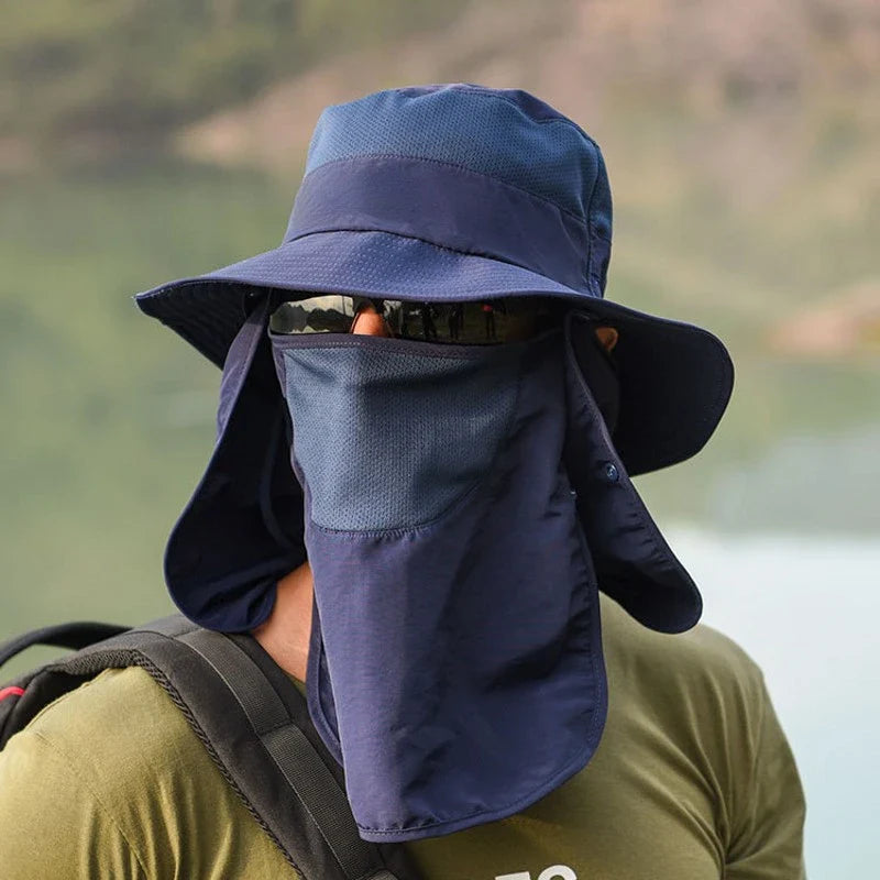 Sun Hats UV Protection Outdoor Hunting Fishing Cap for Men Women Hiking Camping