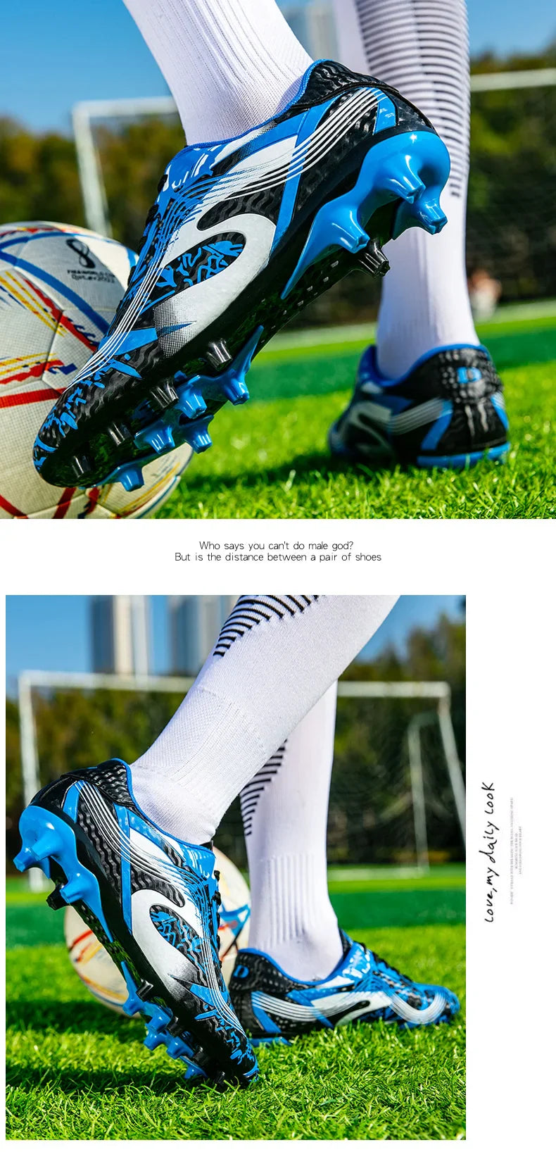 Football Boots Boys Professional  Soccer Shoes Kids Athletics Training Shoes Sports Shoe Girls Outdoor Spikes Chuteira De Campo