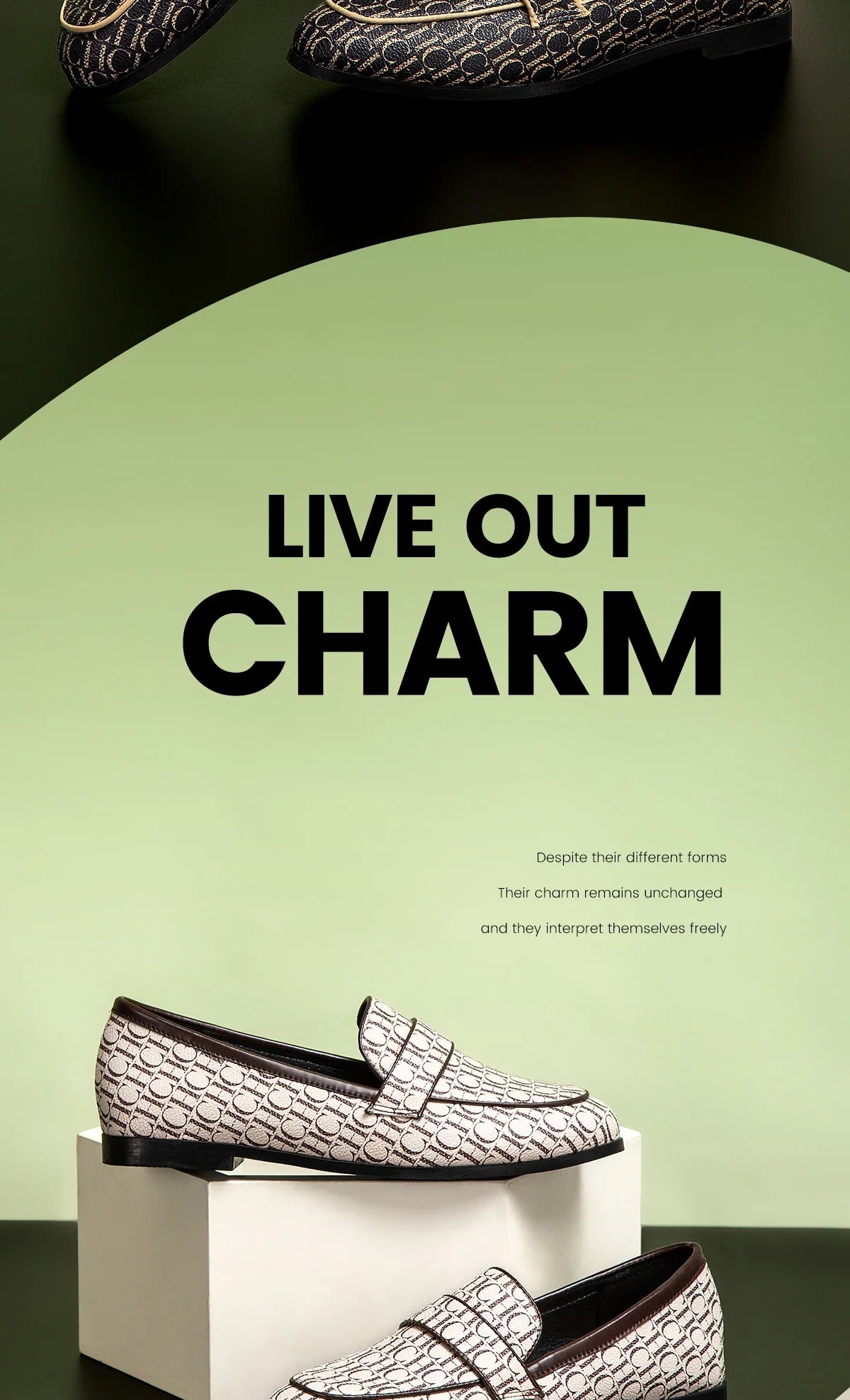 Classic Style Fashion Retro Women's New Flat Shoes Letters Printing Simple Hundred with Fine Workmanship Women's Casual Shoes
