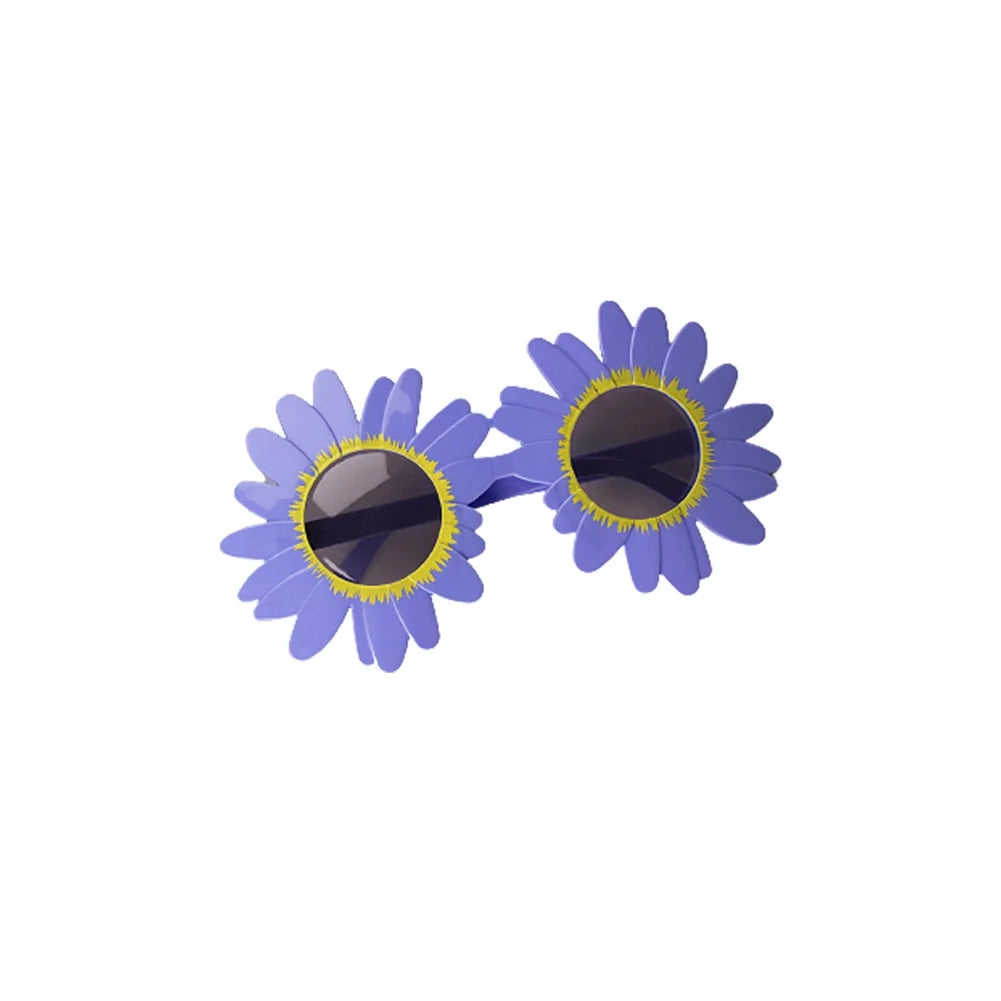 Sunglasses Little Daisy Shape Sun Glasses Funny Party Decorative Eyeglasses Plastic Gathering Picnic Photography Props