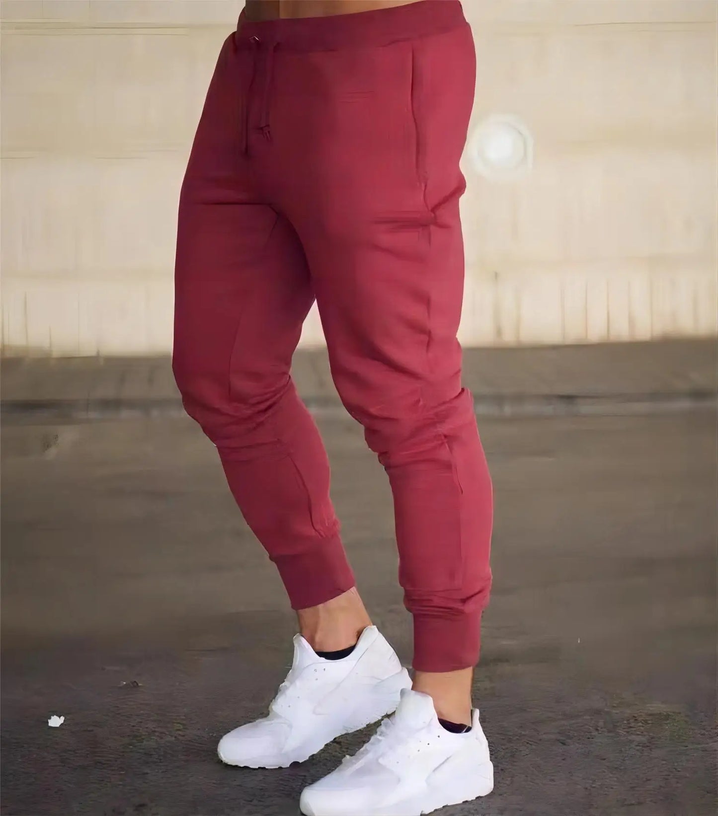 New Jogging Spring / Autumn Men's and Women's Fitness Sports Running Training Pants Fashion and Leisure small Foot Guard Pants