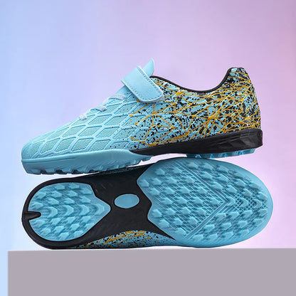 New Men Kids Soccer Shoes Cleats Match Grass Boys Professional Football Boots Ultralight Non-Slip Training Shoes Drop Shipping