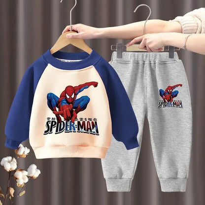 Children's Clothing Sets Boys Cartoon Sweatshirt and Sweatpant 2pcs Kids Tracksuits Boys Pullover Set