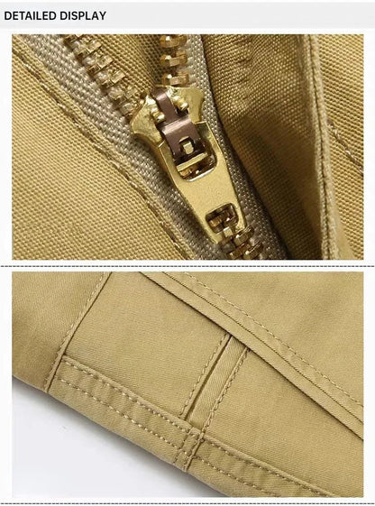 Mens 100% Cotton Summer Thin Pants Autumn Suit Pant Slacks High Waist Straight Loose Bland Solid Business Casual Pants Gozbkf