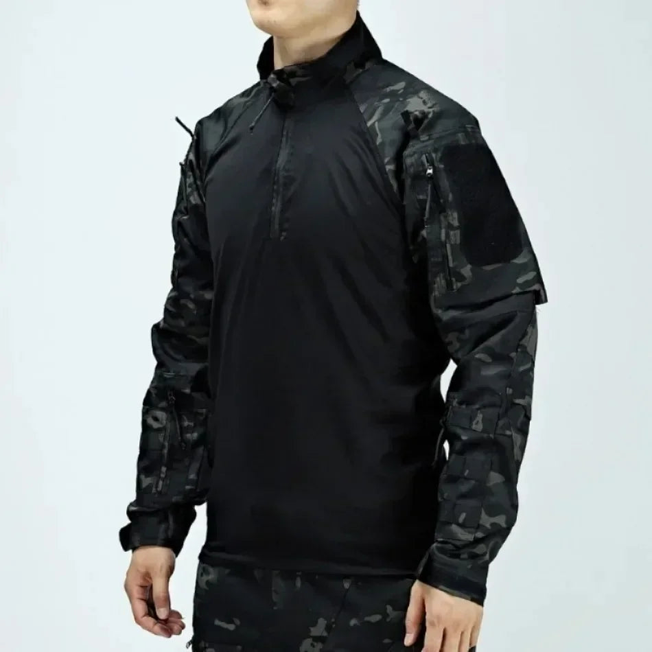 Tactical Uniform Milit Camo Suit Hunting Clothes Combat Shirts Camping Pants Men Workwear Suits Airsoft Paintball Sets