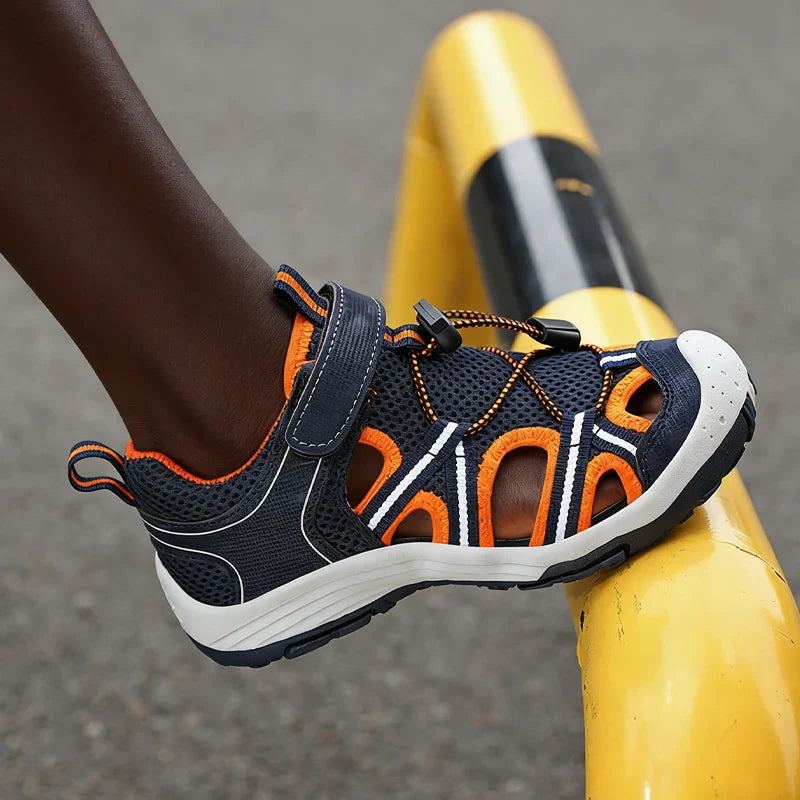 Summer Boys Sandals Outdoor Beach Children Shoes Sneaker Fashion Breathable Non-slip Kids Casual Sports Sandals Shoes for Boy