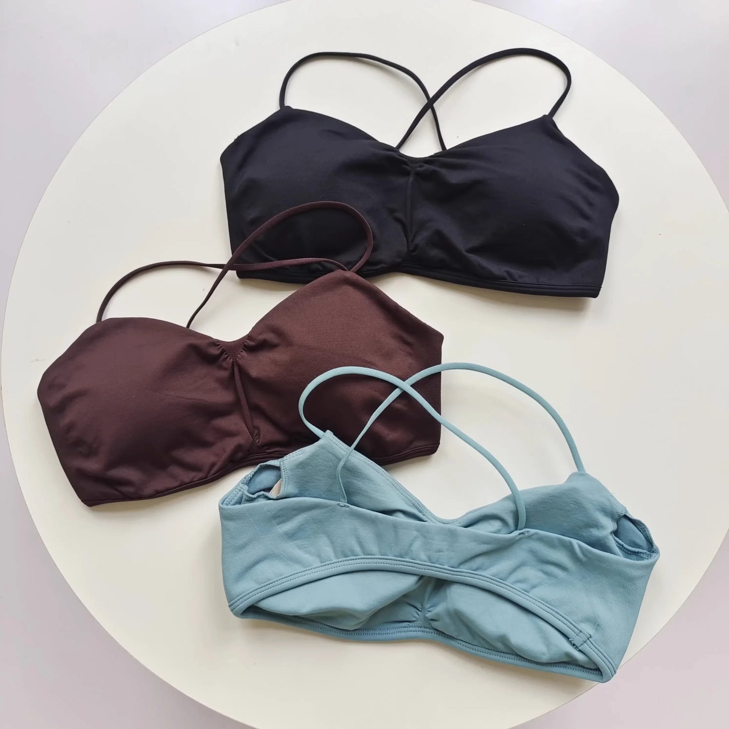 2 Piece Gym Set Women Yoga Crop Top High Waist Scrunch Seamless Shorts Fitness Bra Sport Suit Sportswear Workout Set