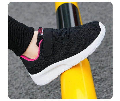 Children Boys Sneakers Soft-soled Lightweight Breathable Non-slip Sports Running Walking For Girls Tennis Mesh Shoes