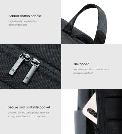 Classic Business Backpack 2 Fashion Laptop Bag for Men and Women Travel Large Capacity Backpack