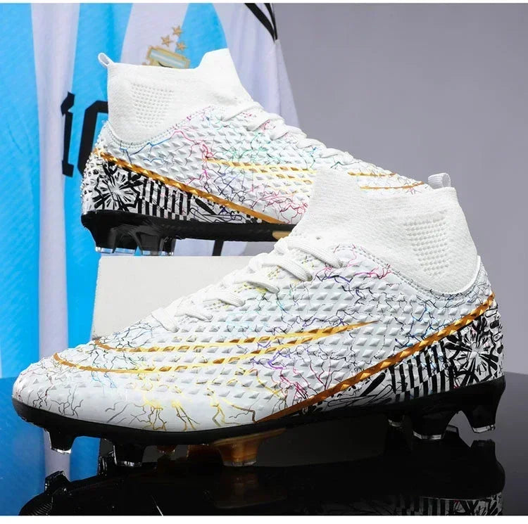 Refreshing Breathable Feet Children's Non-slip Fashion Casual Sports Shoe Youth Soccer Shoes Indoor Outdoor Grass Training Shoes