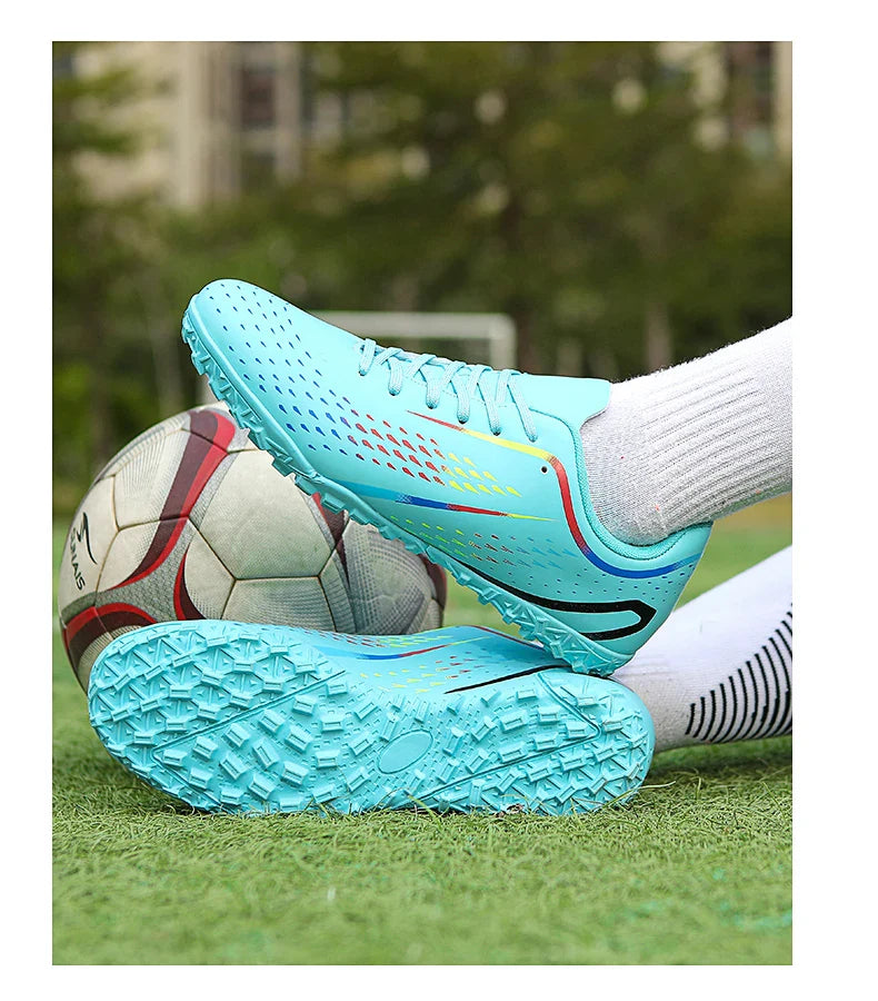 New Men Football Boots Non-Slip High-quality Woman Soccer Shoes Grass Cleats Futsal Sneakers Match Indoor Outdoor Football Shoes