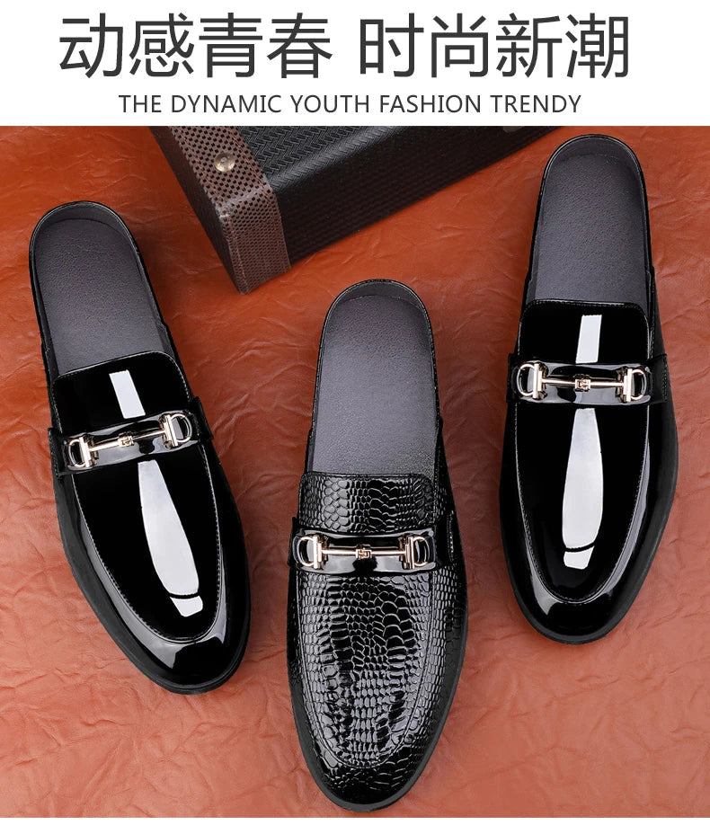 Men's shoes four seasonal new fashion outdoor leather shoes comfortable soft soles non slip lightweight plus size casual shoes