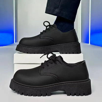Men's formal shoes, business casual shoes, matte big toe shoes, handsome men's shoes, event party dress shoes