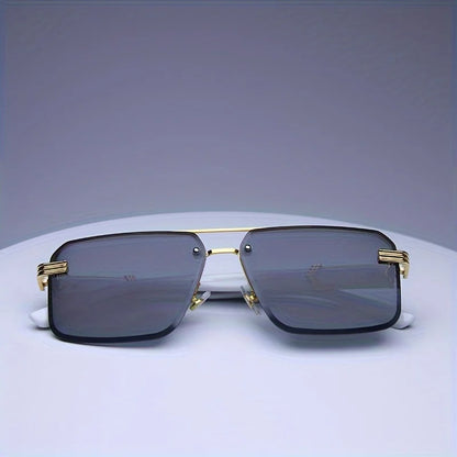 Fashion Rimless Sunglasses Men Women Populare Frameless Sun Glasses Male Female Classic Small Square Summer Traveling Shades