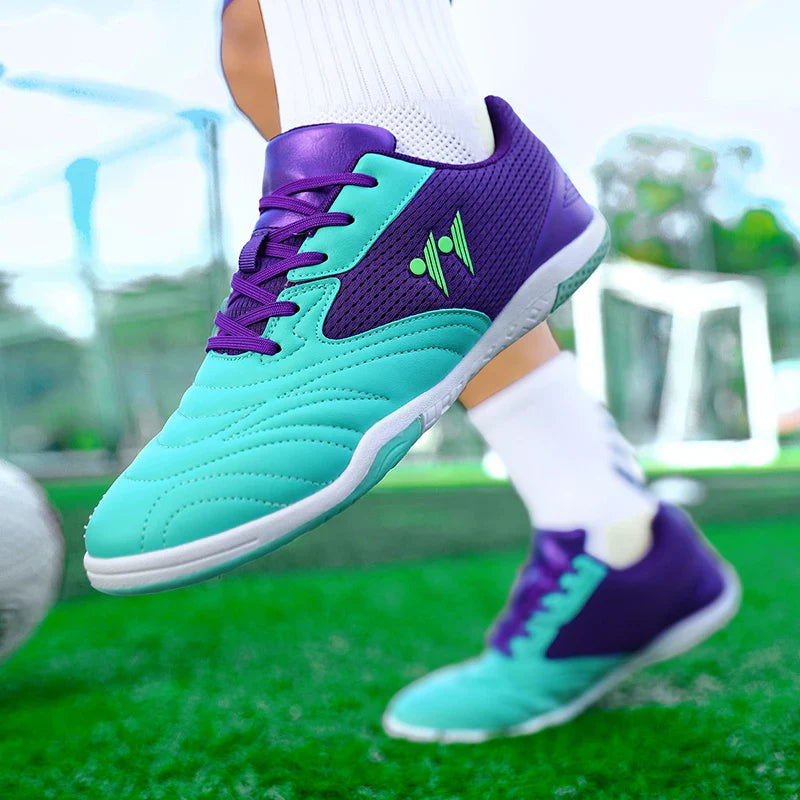 New Men Soccer Shoes Indoor High-top Non-Slip High-quality Match Futsal Sneakers Football Boots Grass Hot-selling Outdoor 37-45