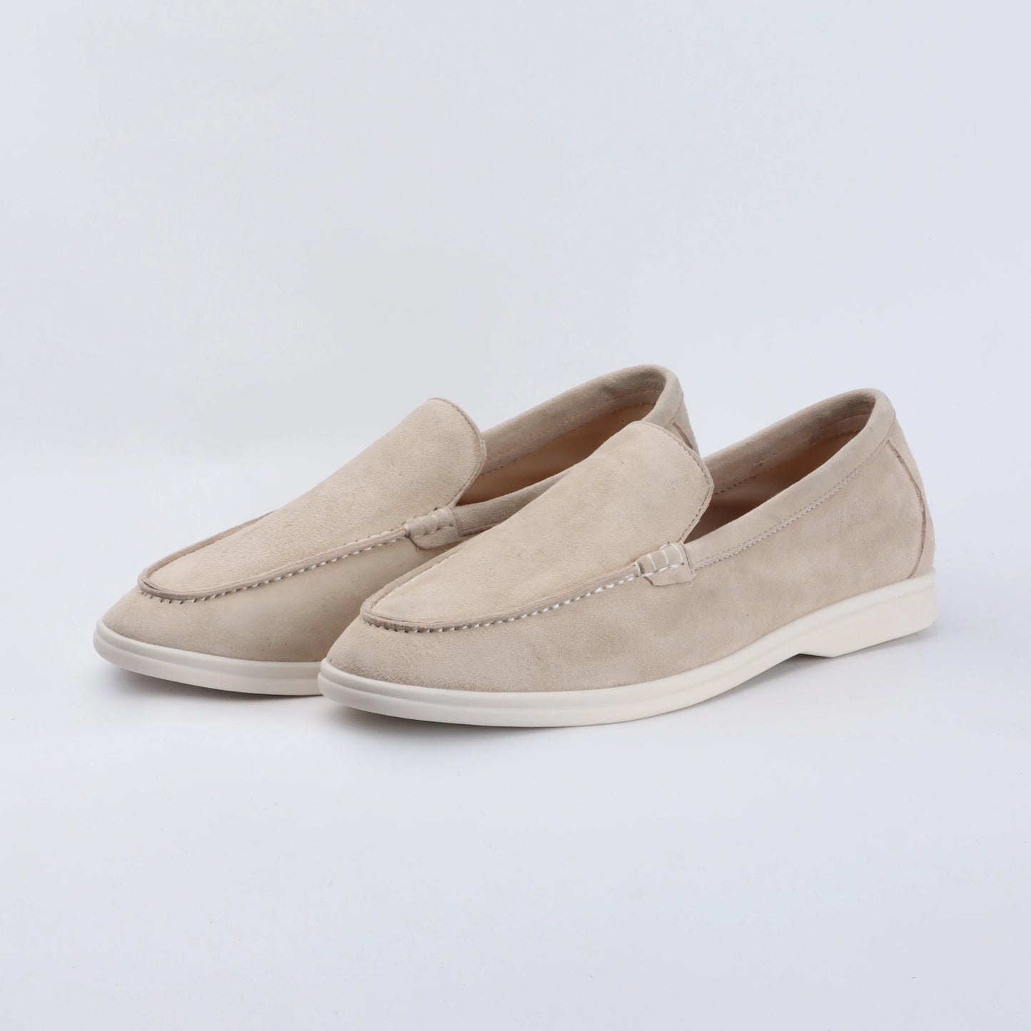Slip on Loafers Shoes 2024 Sneakers Suede Leather Men Comfortably Flats High Quality Size 46