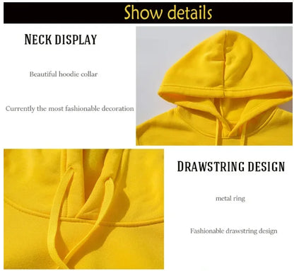 2025Spring and Autumn men's casual suit hooded sweatshirt and sweatpants 2-in-1 comfortable suit suitable for both men and women
