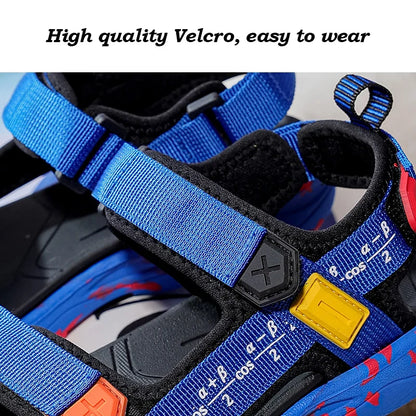 Summer Sandals for Boys Girls Non-Slip Outdoor Children Beach Shoes Lightweight Soft Sole Breathable Kids Walking Sandalias