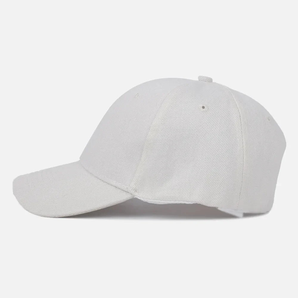Men Women Multiple Colour Baseball Cap Peaked Cap Solid Color Adjustable Unisex Spring Summer Dad Hat Shade Sport Baseball Hats